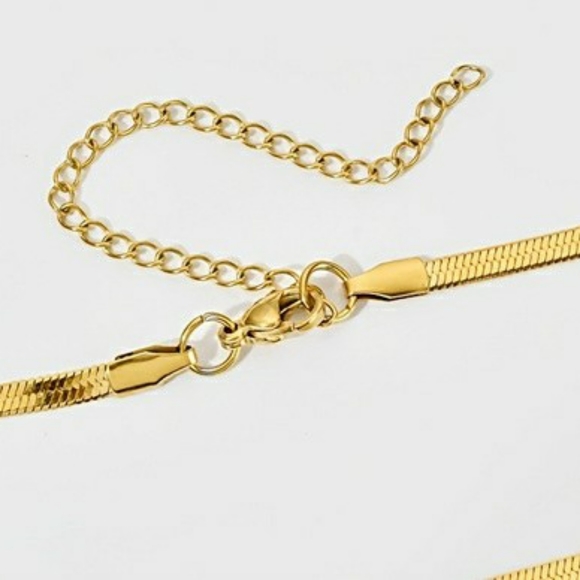 1pc-Stainless Steel 18K Plated Chain - Picture 5 of 8